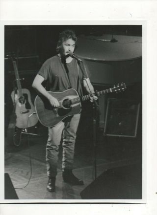 John Prine B&w 8 X 10 Picture Live At The Ritz In York City 1989