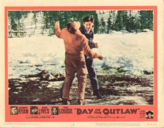 Day Of The Outlaw 11x14 Lobby Card 5