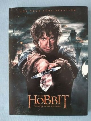 The Hobbit The Battle Of The Five Armies - Dvd For Your Consideration Screener