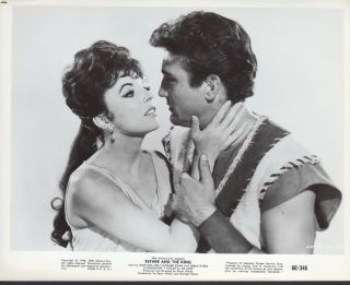 Esther And The King 1960 8x10 Black & White Movie Photo 362