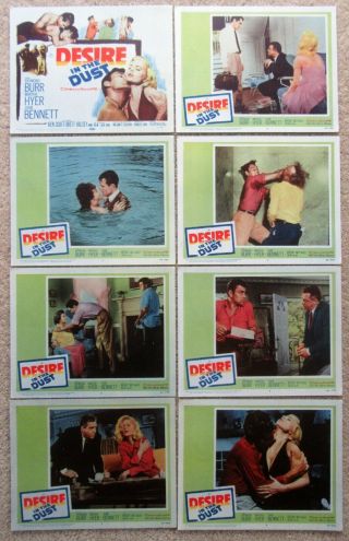 Desire In The Dust 1960 Set Of 8lc 