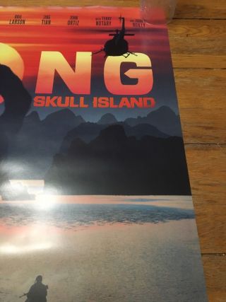 Kong Skull Island DS Theatrical Movie Poster 27x40 3