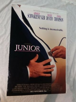 Junior & Dirty Work - 2 D/s 27x40 Movie Posters Arnold Schwarzenegger