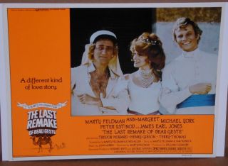 The Last Remake Of Beau Geste Lobby Card Ann Margret Michael York Marty Feldman