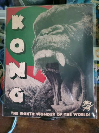 Kong Bam Box Limited Edition Variant 8x10 Art Print 51/500