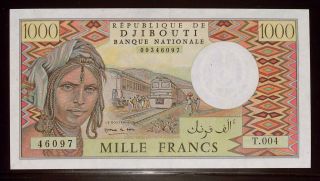 Djibouti 1991 1000 Francs UNC | P 33c | Thin Paper | Camel | CV$42 (BN11123) 2