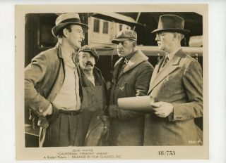 California Straight Ahead Orig Movie Still 8x10 John Wayne 1948 Rerelease 16628