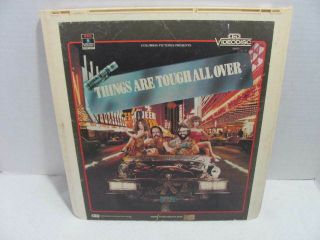 Ced - Videodisc - Things Are Tough All Over - Cheech And Chong