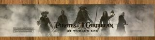 ⭐ Pirates Of The Caribbean 3: At Worlds End - Movie Theater Poster / Mylar Small