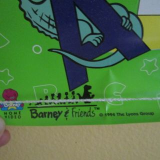 Barney ' s Alphabet Zoo Movie Poster 24 