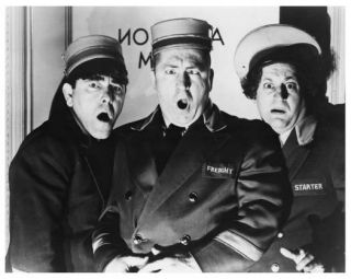 The Three Stooges With Curly Scene Still (a356)