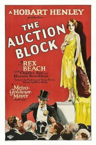 Old Movie Photo The Block Poster Rex Beach Eleanor Boardman 1926