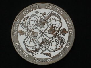 Ireland 10€ Silver Proof 2007 Celtic Influence In Europe Km 58