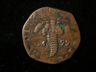 Italy,  Naples - 1599,  Tornese,  Under Philip Iii - Scarce Coin