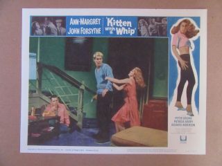 Kitten With A Whip 1964 Lc 5 11x14 Ann Margret John Forsythe Ex
