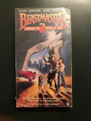 Beastmaster 2 Through The Portal Of Time 1991 Rare Vhs