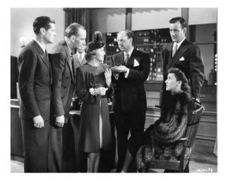 Mr.  And Mrs.  North Scene Still Gracie Allen & Paul Kelly Others - (g406)