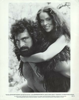 Caveman 1981 8x10 Black & White Movie Photo 15