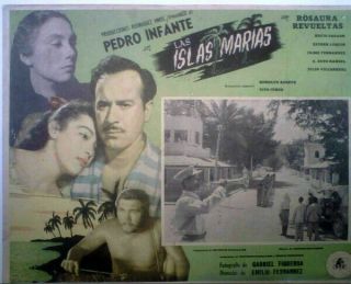 Pedro Infante; Tito Junco Islas Marias Lobby Card - 
