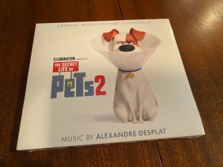 The Secret Life Of Pets 2 2019 Movie Score Soundtrack Cd Alexandre Desplat