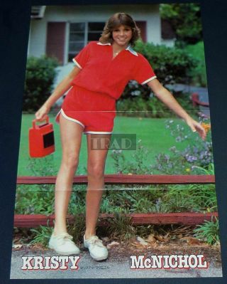 Kristy Mcnichol Leggy 1980 Japan Pinup Poster 10x16 Ua/r