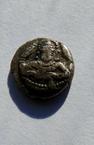 1856 - 1858 Kingdom Of Cochin,  India,  Silver 2 Puttuns Coin