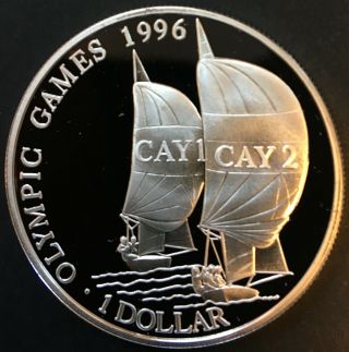 Cayman Islands - Silver 1 Dollar Coin - 