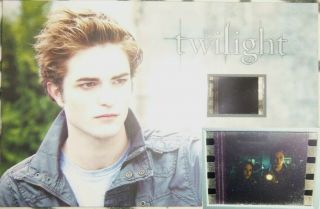 Twilight Movie Memorabilia - Senitype Film Cell 0545 / 1500 - Edward & Bella