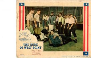 Duke Of West Point 1938 Release Lobby Card Louis Hayward