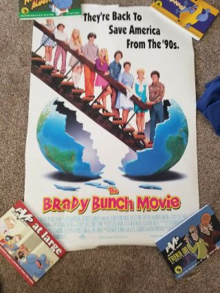 " The Brady Bunch Movie " - - 1995 Poster 27x41 / Enjoy.  This T.  V.  Classic