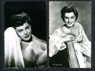 Vintage Esther Williams Two (2) Postcards 1940 