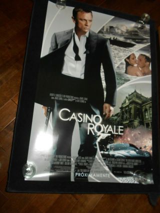 Casino Royale James Bond 007 Rolled One Sheet Poster Ds Spanish