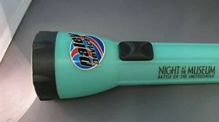 Night At The Museum Glow In The Dark Flashlight (8 Inches Long)