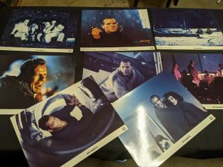 Die Hard 2 Lobby Cards Rare - Bruce Willis Full Set