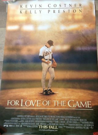 For Love Of The Game Poster 27 X 40