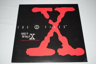 The X Files Songs In The Key Of X Poster 2 - Sided Flat Square 1996 Promo 12x12