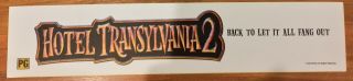 Hotel Transylvania 2 - Movie Theater Poster / Mylar Large Vers - 5x25