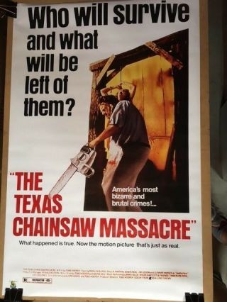 Texas Chainsaw Massacre Movie Poster 938
