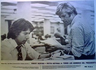 Dustin Hoffman,  Robert Redford All The President 