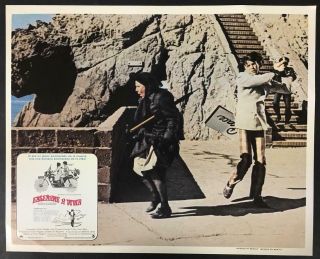 Bud Cort With Peace Sign Ruth Gordon Harold And Maude 1971 Mex.  Lobby Card 1717