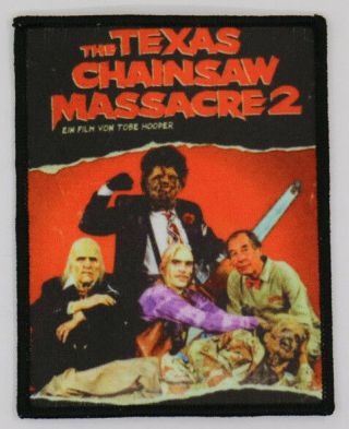 Patch - The Texas Chainsaw Massacre 2 - Horror / Slasher Chop Top Leatherface