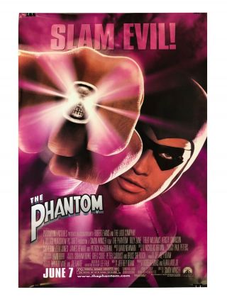 The Phantom (1996) Movie Poster - 27x40 Orig 2 - Sided