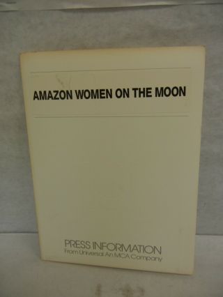 Amazon Women On The Moon (1987) Studio Press Kit 6 Stills