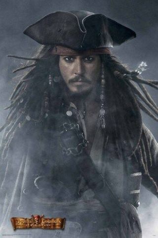 Pirates Of The Caribbean Poster - Foggy Jack Sparrow