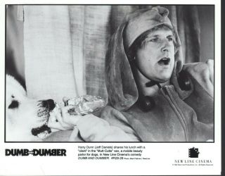 Dumb And Dumber 1994 8x10 Black & White Movie Photo 28