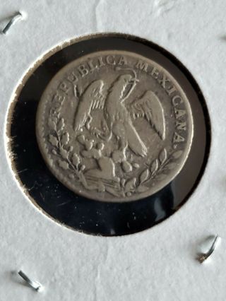 1855 Silver México 1 Real Mo Gp