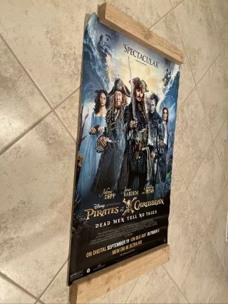 Pirates Of The Caribbean Dead Men Tell No Tales Single - Sided/26 " X40 " Poster