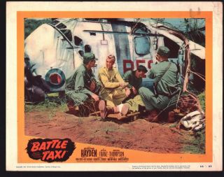 Battle Taxi Lobby Card (verygood) 1955 Sterling Hayden Movie Poster Art 1200