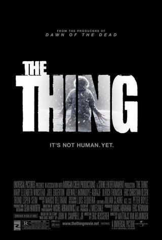 The Thing Movie Poster 2 Sided Final Vf 27x40 Joel Edgerton