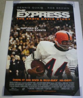 The Express Dvd Movie Poster 1 Sided 27x40